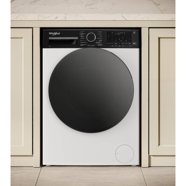 Фото - Комплект техники Whirlpool Стиральная машина с фронтальной загрузкой + Сушильная машина + Комплект креплений для установки в колонну Whirlpool WAM 762WBC UA + WPS 7 WBS UA + Iniversal Basic Stacking Kit FG (KCL103)