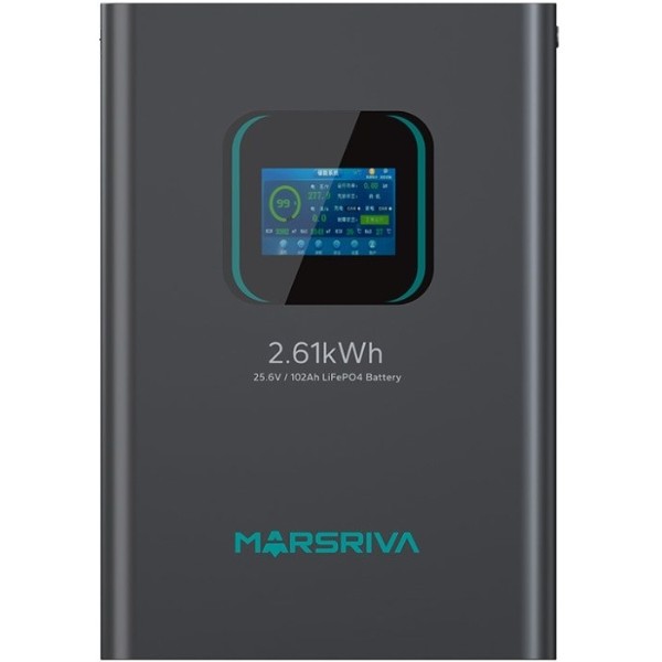 Фото - Акумулятор для ДБЖ Marsriva LiFePO4 25.6V/102Ah (MR-LFP24-100-WMD)