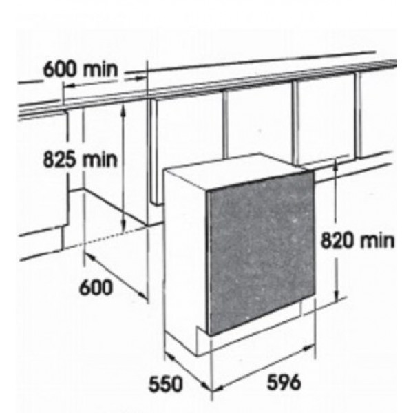 Фото - Стирально-сушильная машина встраиваемая Candy CBWD 8514D-S