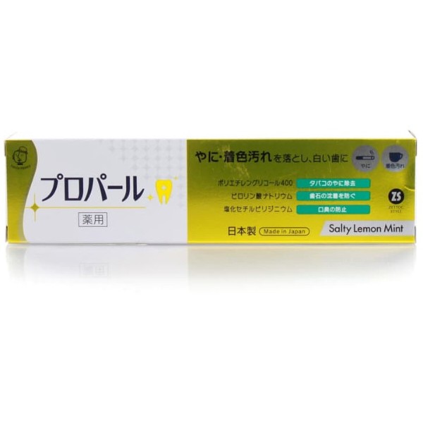 Фото - Зубная паста Zettoch ProPearl Lemon Mint 100 г (4582118954292)