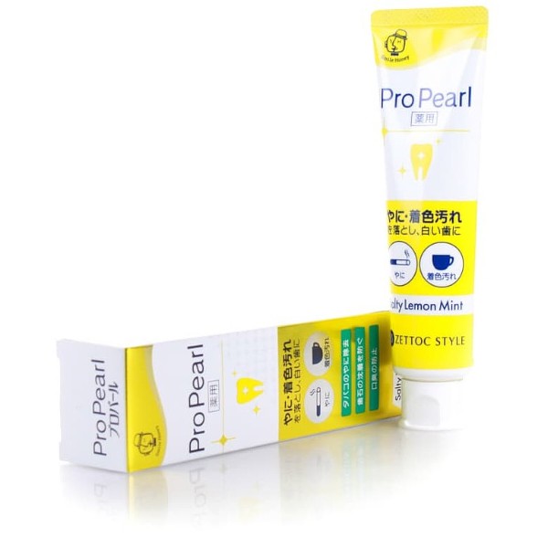Фото - Зубная паста Zettoch ProPearl Lemon Mint 100 г (4582118954292)