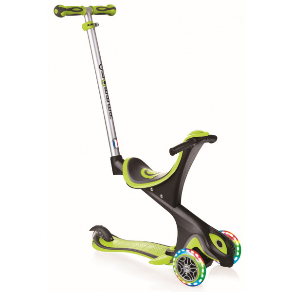 Фото - Триколісний самокат Globber EVO COMFORT LIGHTS 5 в 1 Green(459-106)