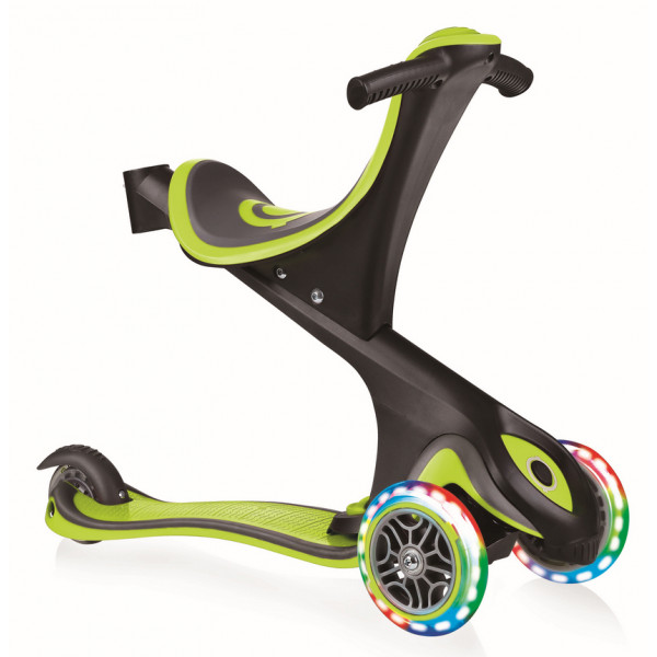 Фото - Триколісний самокат Globber EVO COMFORT LIGHTS 5 в 1 Green(459-106)