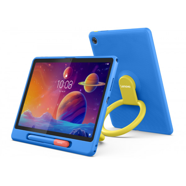 Фото - Планшет Lenovo Tab 4/128 LTE (ZAEJ0129UA) Luna Grey+Kids Bumper&Pen