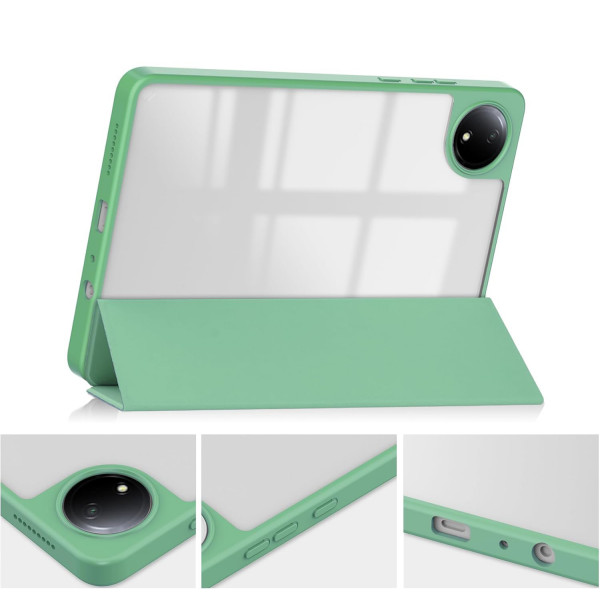 Фото - Чохол для планшета BeCover Soft Edge TPU з кріпленням для стілусу for Xiaomi Redmi Pad SE 8.7'' Green (712567)