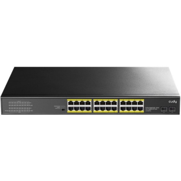 Фото - Коммутатор локальної мережі (Switch) Cudy GS1028PS2