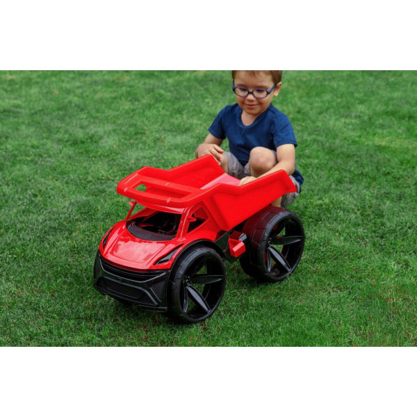 Фото - Наземна спецтехніка Wader Maximus самоскид червоний (64000)