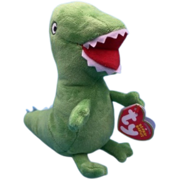 Фото - М'яка іграшка TY Peppa Pig Містер Динозавр 15 см (46177) Фото - М'яка іграшка TY Peppa Pig Містер Динозавр 15 см (46177)