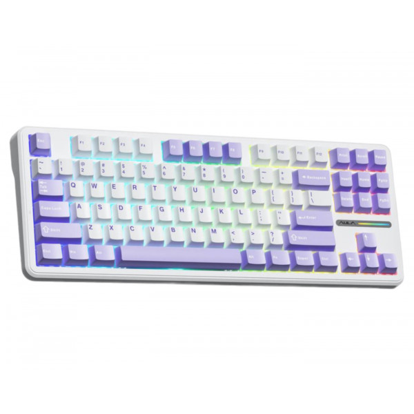 Фото - Клавіатура дротова ігрова Aula F87 Wired Gaming mechanical keyboard (6948391202464)