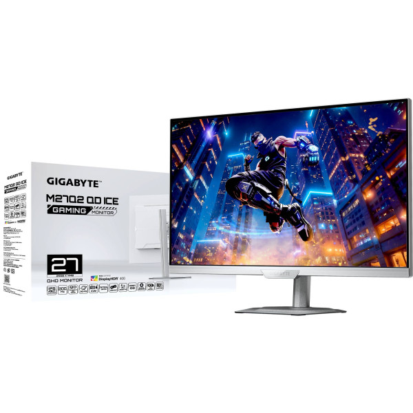 Фото - Уценка - Монитор игровой Gigabyte M27Q2 QD ICE Gaming Monitor