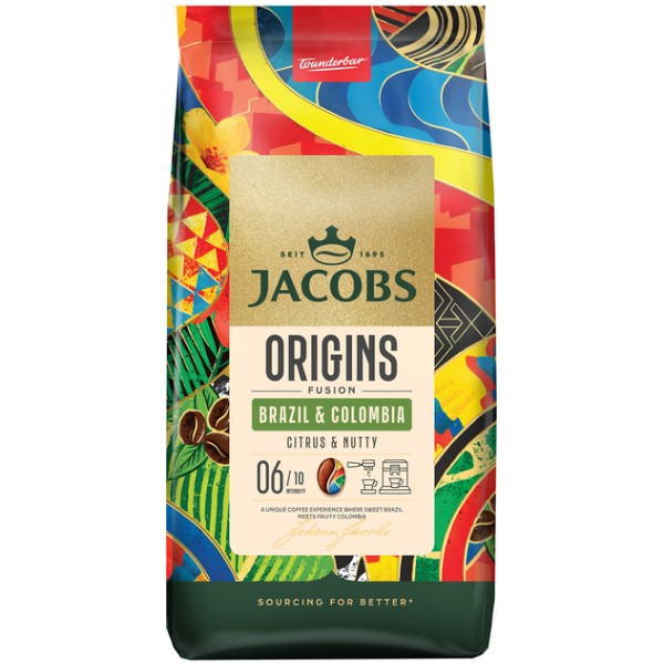 Фото - Кофе в зернах Jacobs South America Blend