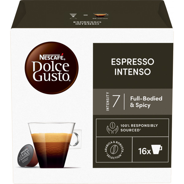 Фото - Кава у капсулах Nescafe DOLCE GUSTO Espresso Intenso 112 г