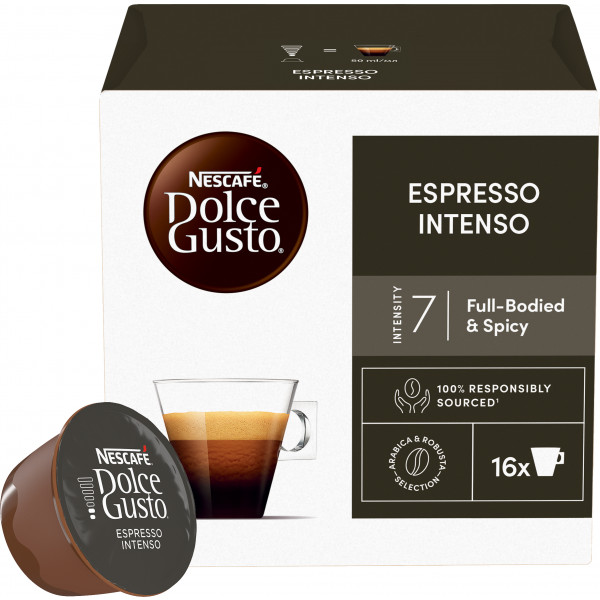 Фото - Кава у капсулах Nescafe DOLCE GUSTO Espresso Intenso 112 г