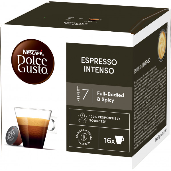 Фото - Кава у капсулах Nescafe DOLCE GUSTO Espresso Intenso 112 г