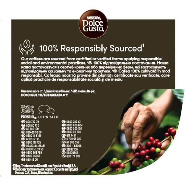 Фото - Кава у капсулах Nescafe DOLCE GUSTO Espresso Intenso 112 г