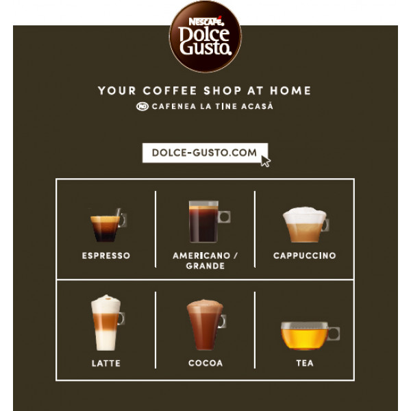 Фото - Кава у капсулах Nescafe DOLCE GUSTO Espresso Intenso 112 г