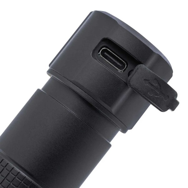 Фото - Фонарь аккумуляторный Mactronic Black Eye X52 (5200 Lm) Programmable Rechargeable Type-C (THH0080)