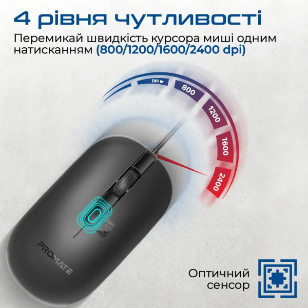 Фото - Миша дротова Promate cm-2400.black