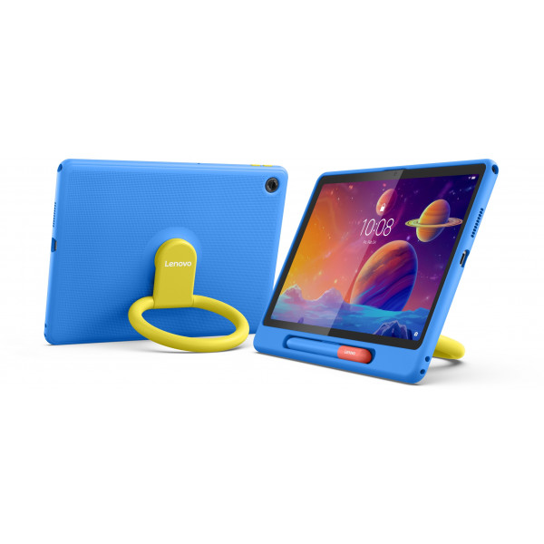 Фото - Планшет Lenovo Tab 4/128 LTE (ZAEJ0129UA) Luna Grey+Kids Bumper&Pen