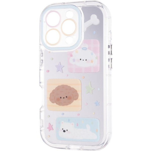 Фото - Чехол для смартфона Gelius Mirror Case for iPhone 16 Pro Pets (101618)