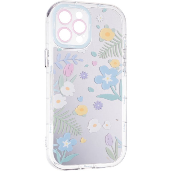 Фото - Чохол для смартфону Gelius Mirror Case for iPhone 12 Pro Max Flowers (101624)