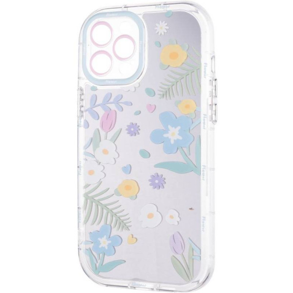 Фото - Чохол для смартфону Gelius Mirror Case for iPhone 12 Pro Max Flowers (101624)
