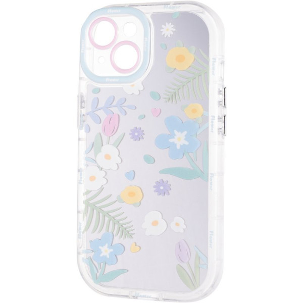 Фото - Чохол для смартфону Gelius Mirror Case for iPhone 14 Flowers (101627)