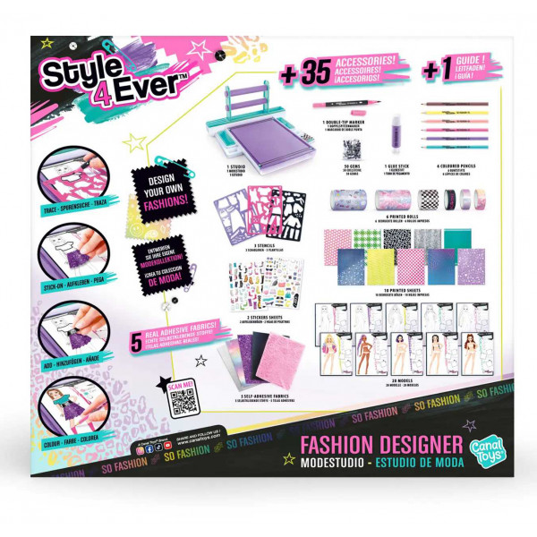 Фото - Набір для творчості мікс Canal Toys Style 4 Ever Фабрика дизайну з олівцямі (OFG276/1)