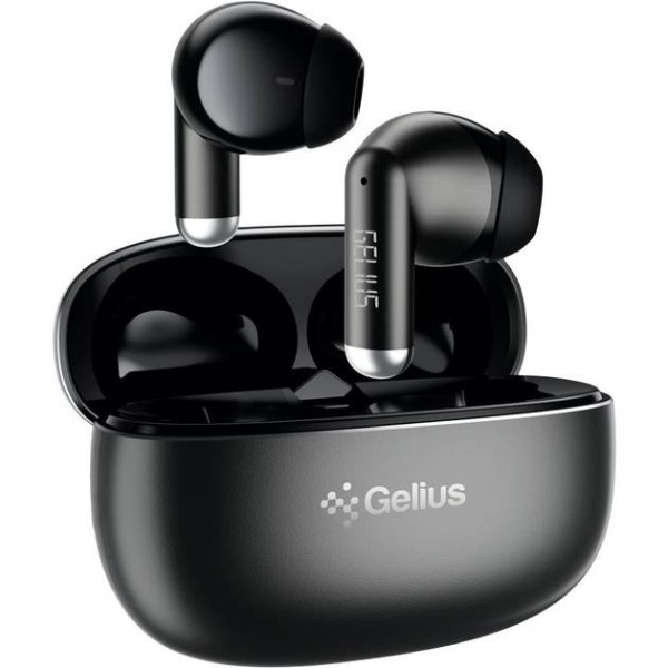 Фото - Наушники вкладыши беспроводные TWS Gelius MaxBuds 2 GP-TWS025X Gun Metal (99050)