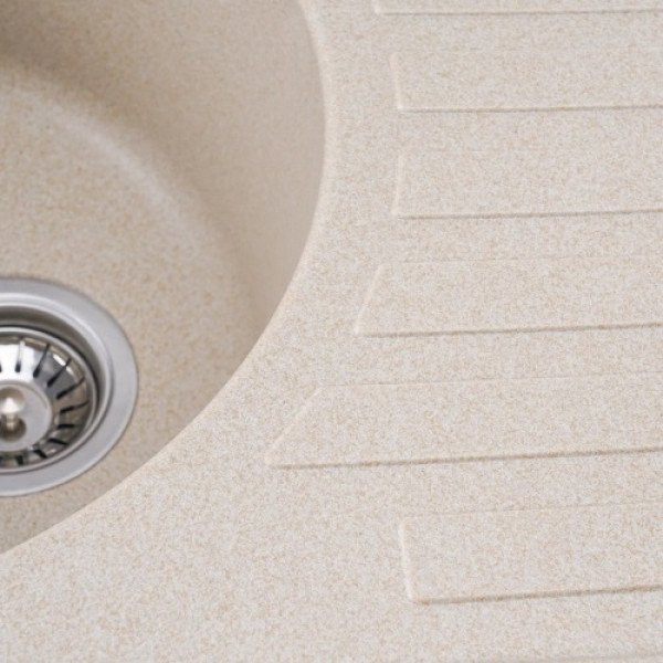 Фото - Мийка кухонна Platinum 7750 LIRA матова Сафарі