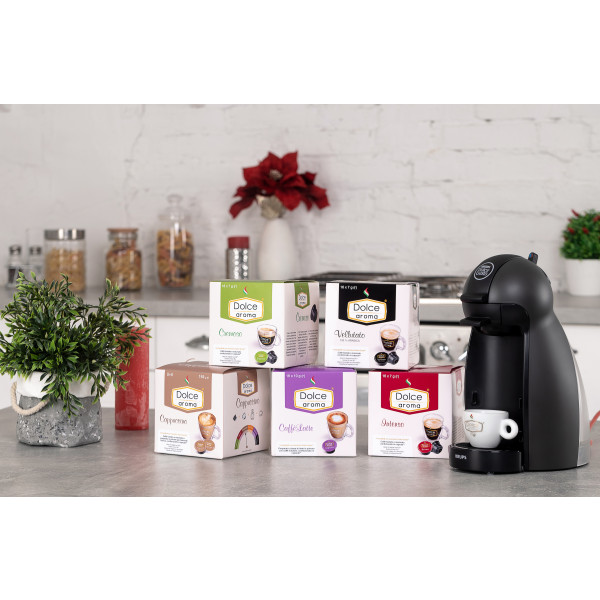 Фото - Кава у капсулах Dolce Aroma Cappuccino DG 16 шт.