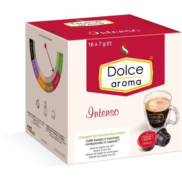 Фото - Кава у капсулах Dolce Aroma Intenso DG 16 шт.
