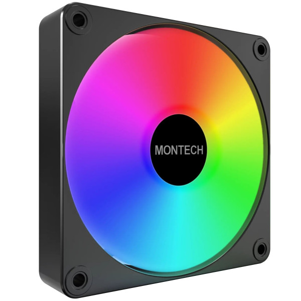 Фото - Корпусний вентилятор Montech GF120R V2 ARGB PWM (B)