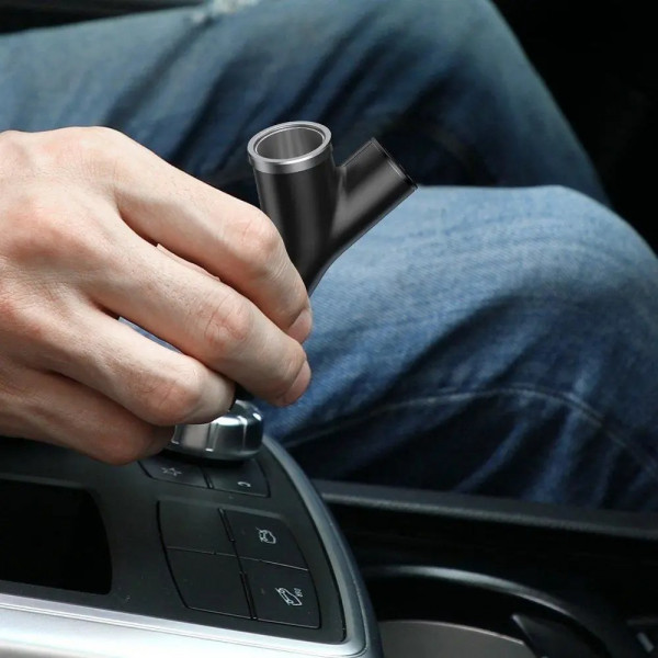 Фото - Автомобильное зарядное устройство Baseus Y type dual USB + cigarette lighter extended car charger 3.1 A Black (CCALL-YX01)