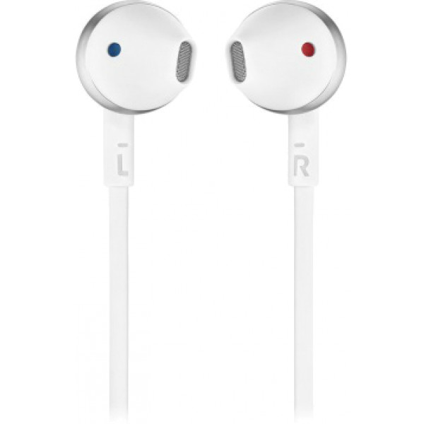 Фото - Наушники вкладыши беспроводные JBL T205BT Silver (JBLT205BTSIL)