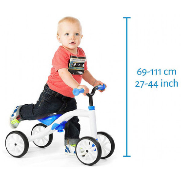 Фото - Беговел Chillafish Quadie Голубой (CPQD01BLU)