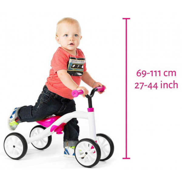 Фото - Беговел Chillafish Quadie Розовый (CPQD01PIN)