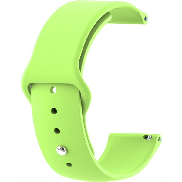 Фото - Ремінець для смарт-годинника BeCover for Samsung Galaxy Watch 42mm/Watch Active/Active 2 40/44mm/Watch 3 41mm/Gear S2 Classic/Gear Sport Lime (70618