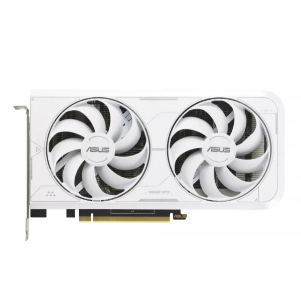 Фото - Видеокарта Asus GF RTX 3060 Ti 8GB GDDR6X Dual OC White (DUAL-RTX3060TI-O8GD6X-WHITE)