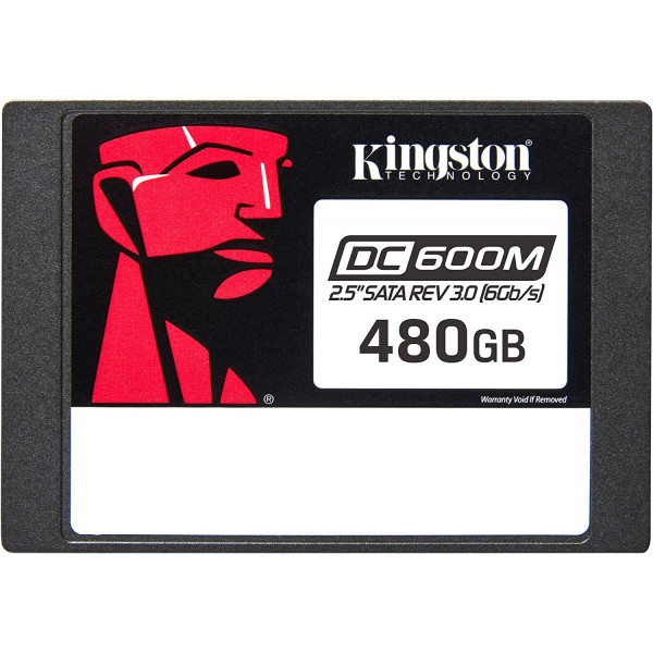 Фото - SSD-накопичувач внутрішній Kingston Enterprise SSD DC600M 480GB 2.5" SATAIII 3D TLC (SEDC600M/480G)