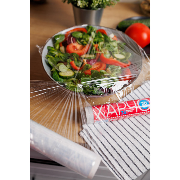 Фото - Пленка пищевая Добра господарочка 29 см×20 м (4820086522915)