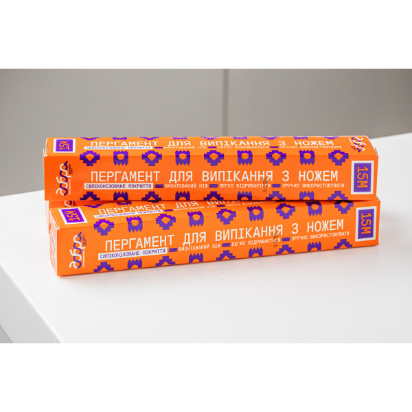 Фото - Пергамент Добра господарочка коллекция Выбойка с ножом 15 м (4820086524070)