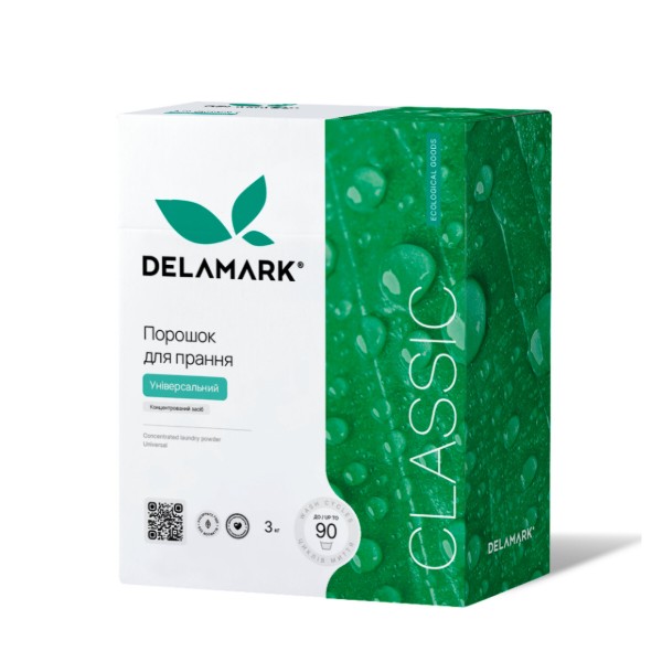 Фото - Стиральный порошок DeLaMark Universal 3 кг (4820152330017)