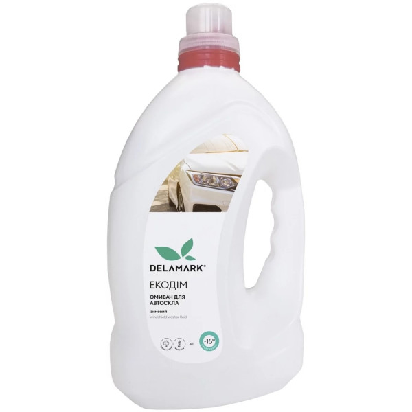 Фото - Омивач скла DeLaMark в зимовий період 4 л -15 (4820152332424)