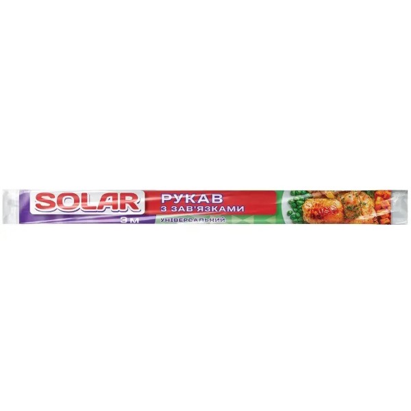 Фото - Рукав для запекания Solar 290 мм 3 м термозб этик 86 шт//SRP (4820269930421)