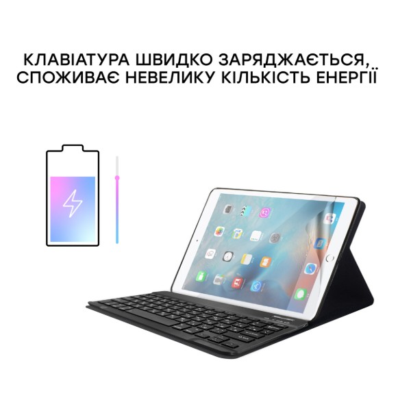 Фото - Чехол-клавиатура для планшета AIRON Premium from iPad Pro 12.9" з Bluetooth клавіатурою Black (4822352781008)