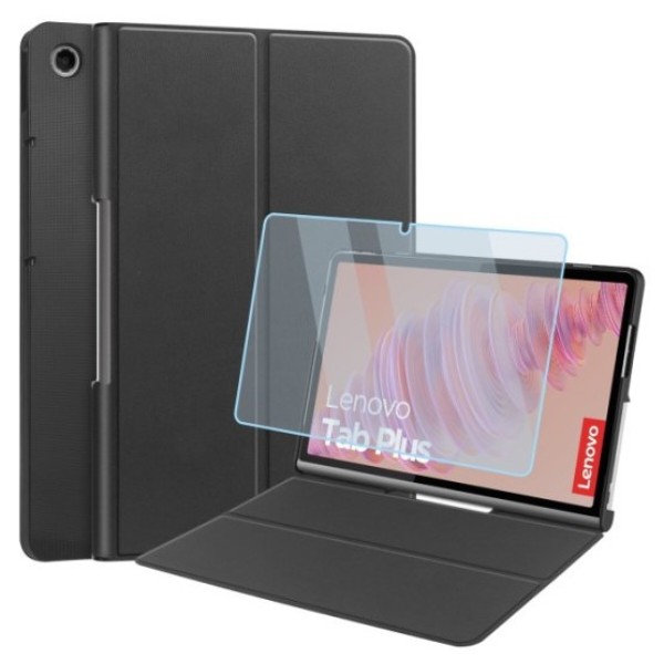 Фото - Чохол для планшета AIRON Premium for Lenovo Tab Plus 2024 11.5 із захисною плівкою та серветкою Black (4822356758487)