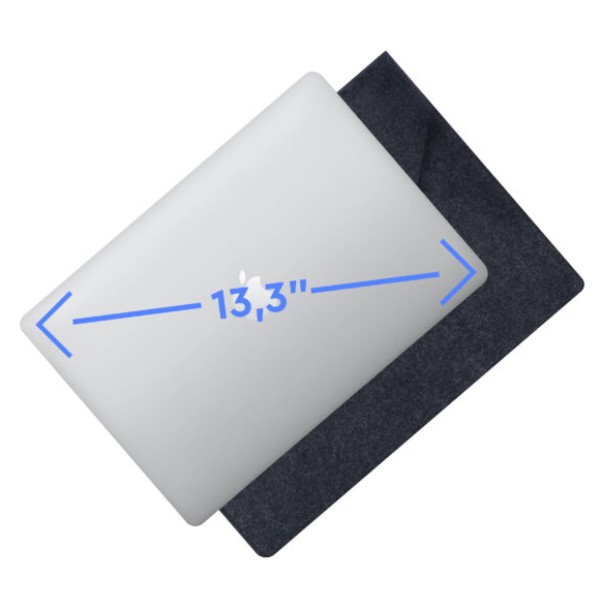 Фото - Чехол для ноутбука AIRON Premium 13.3″Dark Grey (4822356710621)