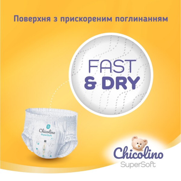 Фото - Одноразовые подгузники-трусики Chicolino Super Soft Размер 6, 30 шт. (ChT6.30.SS)