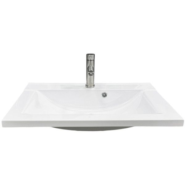 Фото - Раковина для ванної+змішувач Adamant QUANTO 70 з сифоном Click-Clack (4824296208101)